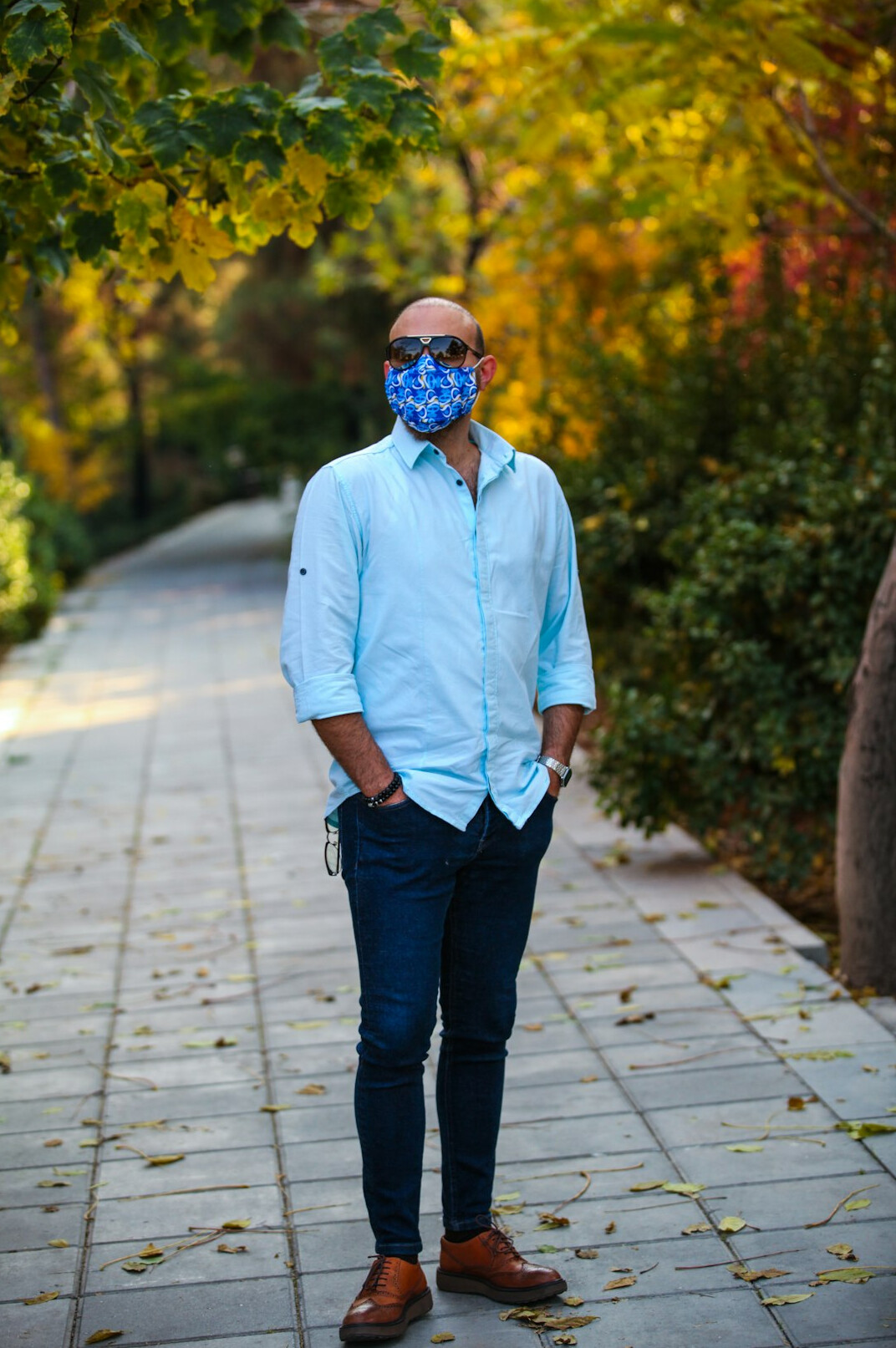 Portrait of a middle aged Turkish media consultant